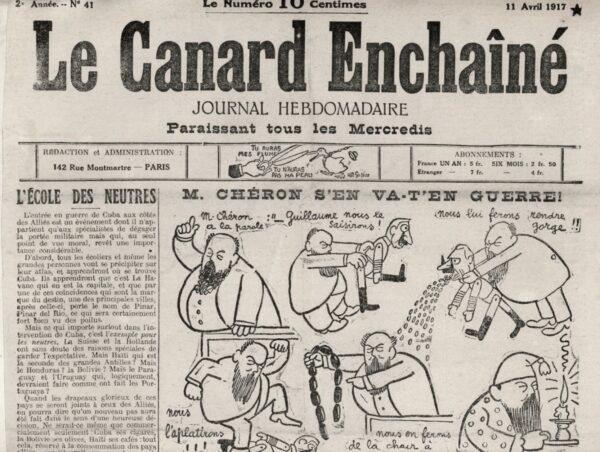 N° 41 du Canard Enchaîné -  11 Avril 1917