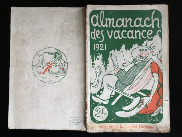 Almanach des vacances du Canard Enchaîné 1921