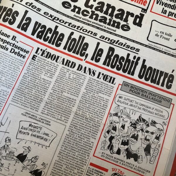 Année 1998 du Canard Enchaîné complète et brochée – Image 5
