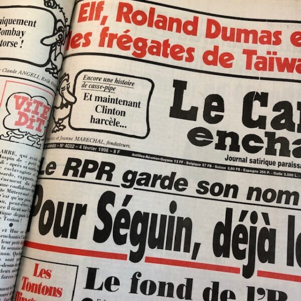Année 1998 du Canard Enchaîné complète et brochée – Image 8