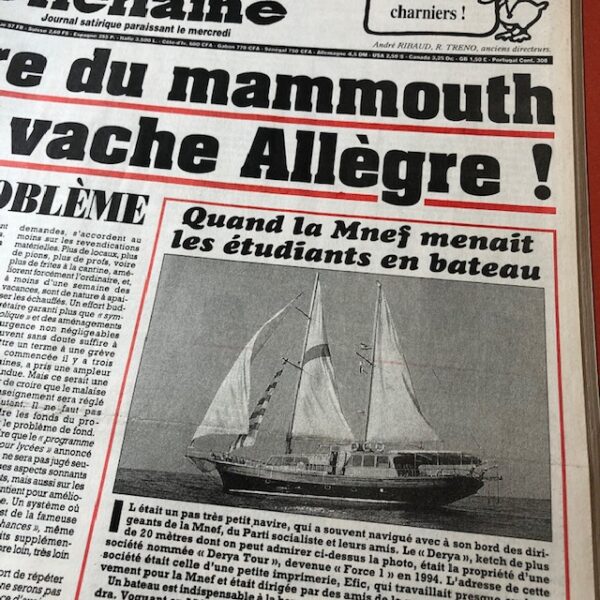 Année 1998 du Canard Enchaîné complète et brochée – Image 23