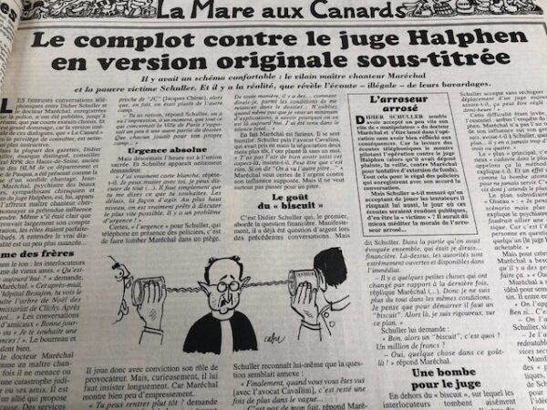 Année 1995 du Canard Enchaîné complète et brochée – Image 5
