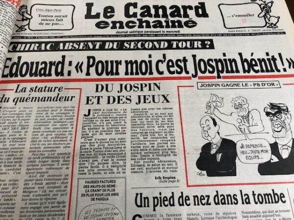 Année 1995 du Canard Enchaîné complète et brochée – Image 7
