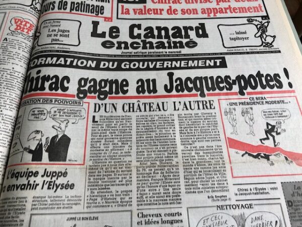 Année 1995 du Canard Enchaîné complète et brochée – Image 11