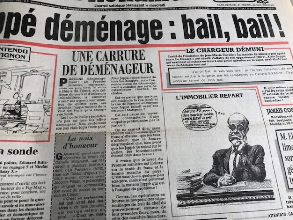 Année 1995 du Canard Enchaîné complète et brochée – Image 17