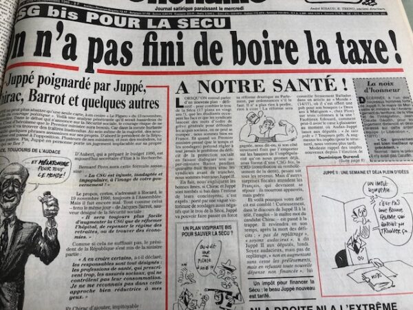 Année 1995 du Canard Enchaîné complète et brochée – Image 19