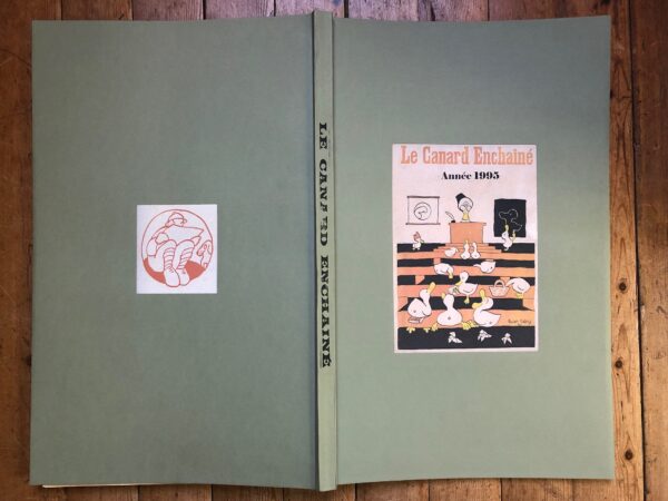 Année 1995 du Canard Enchaîné complète et brochée