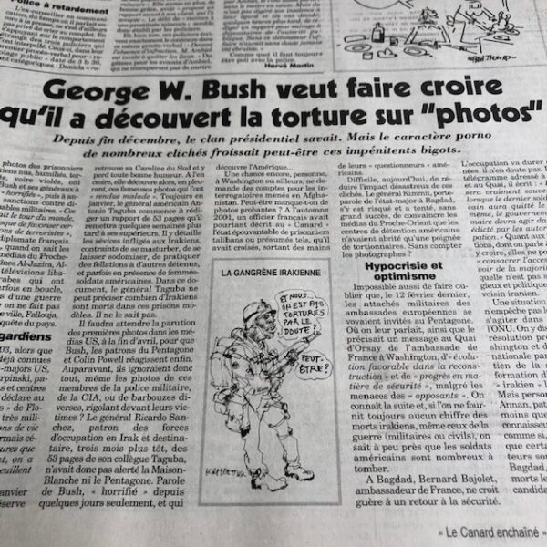 Année 2004 du Canard Enchaîné complète et brochée – Image 10
