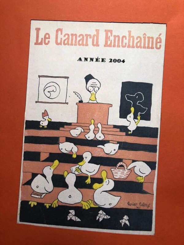 Année 2004 du Canard Enchaîné complète et brochée – Image 3