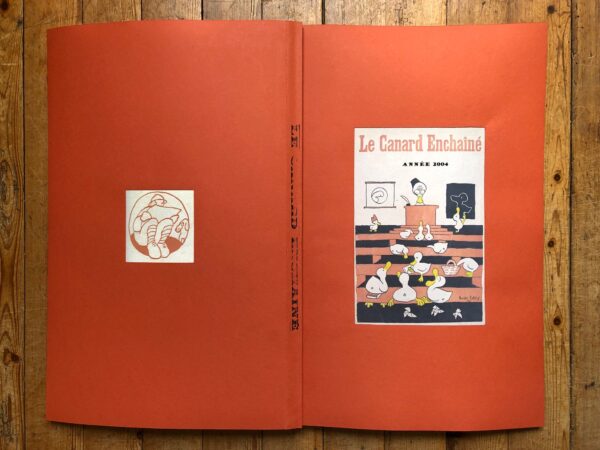 Année 2004 du Canard Enchaîné complète et brochée