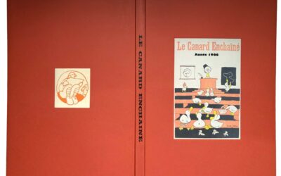 Année 1966 du Canard Enchaîné complète et brochée