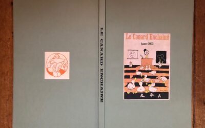 Année 2003 du Canard Enchaîné complète et brochée