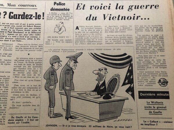 Année 1967 du Canard Enchaîné complète et brochée – Image 3
