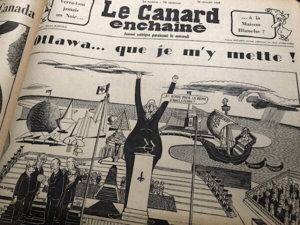 Année 1967 du Canard Enchaîné complète et brochée – Image 4