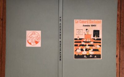 Année 1967 du Canard Enchaîné complète et brochée