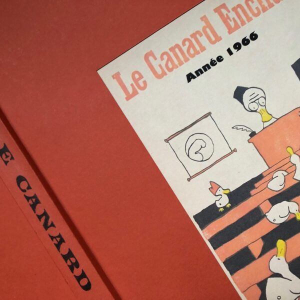 Année 1966 du Canard Enchaîné complète et brochée – Image 4
