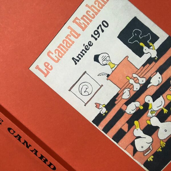 Année 1970 du Canard Enchaîné complète et brochée – Image 3