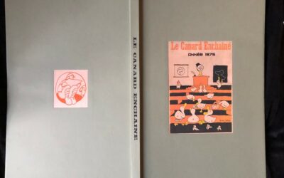 Année 1975 du Canard Enchaîné complète et brochée