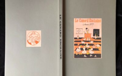 Année 1977 du Canard Enchaîné complète et brochée
