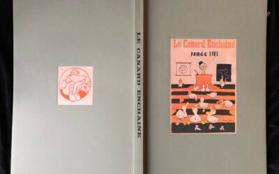 Année 1981 du Canard Enchaîné complète et brochée