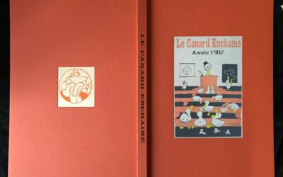 Année 1982 du Canard Enchaîné complète et brochée