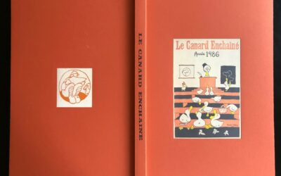 Année 1986 du Canard Enchaîné complète et brochée