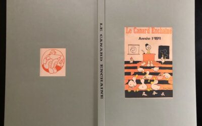 Année 1989 du Canard Enchaîné complète et brochée