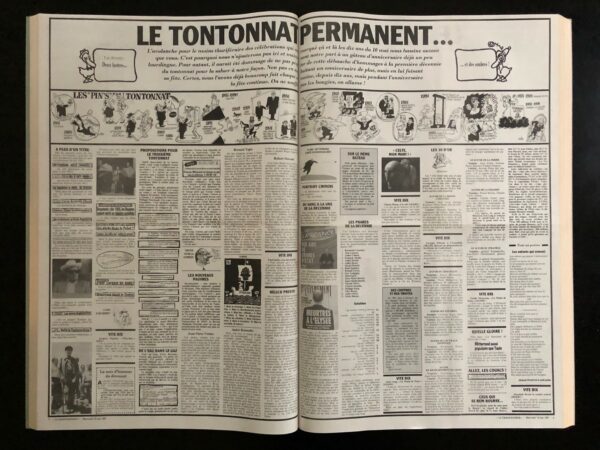 Année 1991 du Canard Enchaîné complète et brochée – Image 2