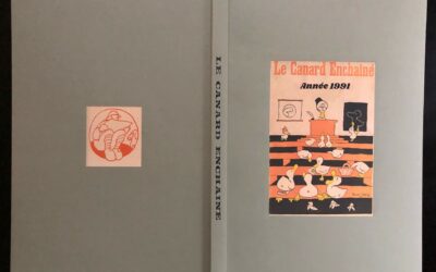 Année 1991 du Canard Enchaîné complète et brochée