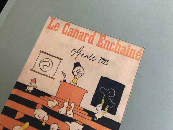 Année 1993 du Canard Enchaîné complète et brochée – Image 3