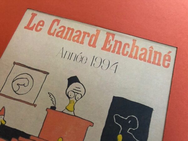 Année 1994 du Canard Enchaîné complète et brochée – Image 3