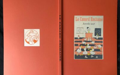 Année 1956 du Canard Enchaîné complète et brochée