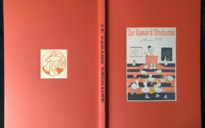 Année 1958 du Canard Enchaîné complète et brochée