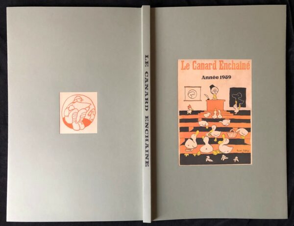 Année 1959 du Canard Enchaîné complète et brochée