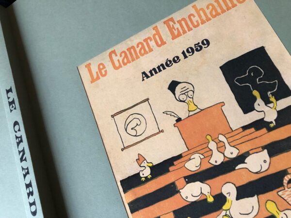 Année 1959 du Canard Enchaîné complète et brochée – Image 3