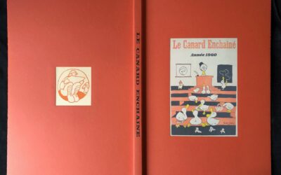 Année 1960 du Canard Enchaîné complète et brochée