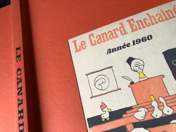 Année 1960 du Canard Enchaîné complète et brochée – Image 3