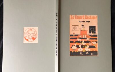 Année 1961 du Canard Enchaîné complète et brochée