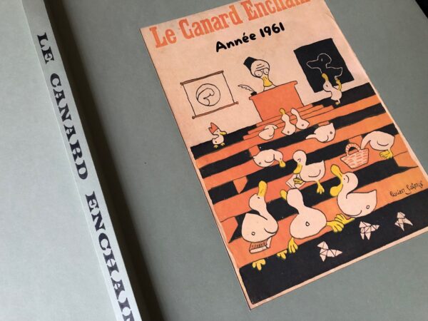 Année 1961 du Canard Enchaîné complète et brochée – Image 3
