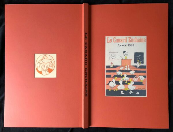 Année 1962 du Canard Enchaîné complète et brochée