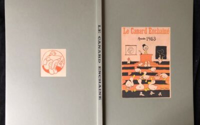 Année 1963 du Canard Enchaîné complète et brochée