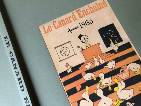 Année 1963 du Canard Enchaîné complète et brochée – Image 3