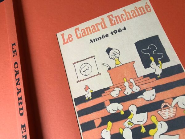 Année 1964 du Canard Enchaîné complète et brochée – Image 3