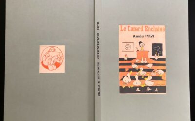 Année 1969 du Canard Enchaîné complète et brochée