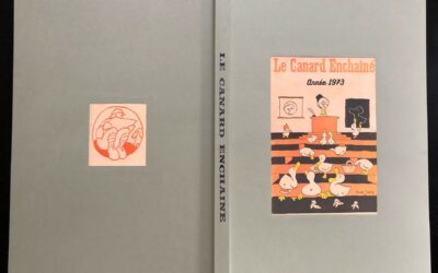Année 1973 du Canard Enchaîné complète et brochée