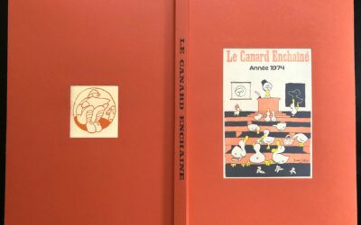 Année 1974 du Canard Enchaîné complète et brochée