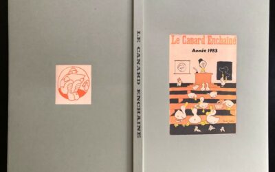 Année 1983 du Canard Enchaîné complète et brochée