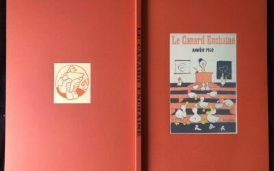 Année 1950 du Canard Enchaîné complète et brochée