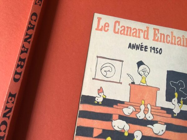 Année 1950 du Canard Enchaîné complète et brochée – Image 3