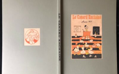 Année 1951 du Canard Enchaîné complète et brochée